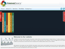 Tablet Screenshot of innovagears.com